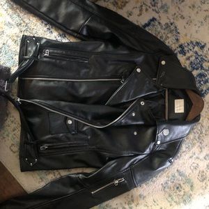 Zara Men Leather Jacket
